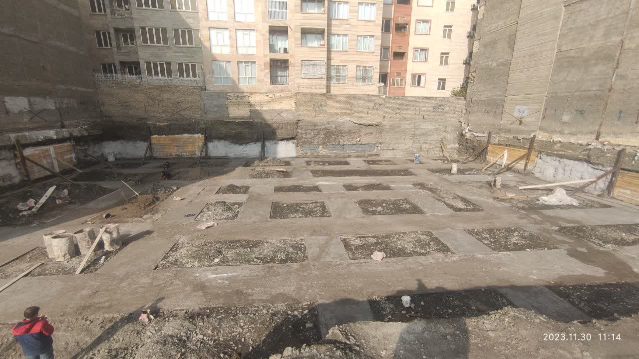 بازدید دوره ای از پروژه انتهای خیابان مهدی (1402/09/09)